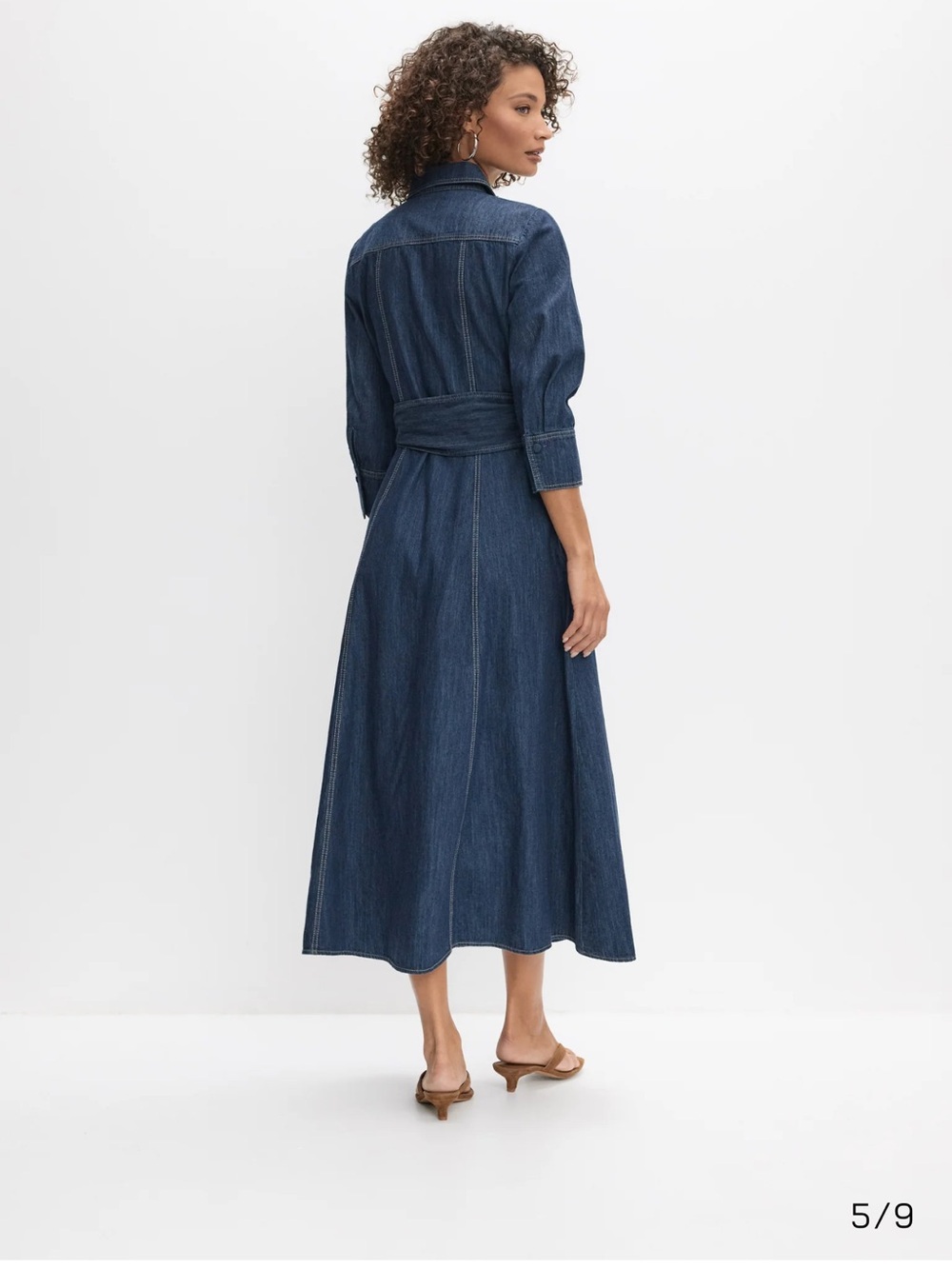 Melanie Lyne denim dress - Picture 2 of 12